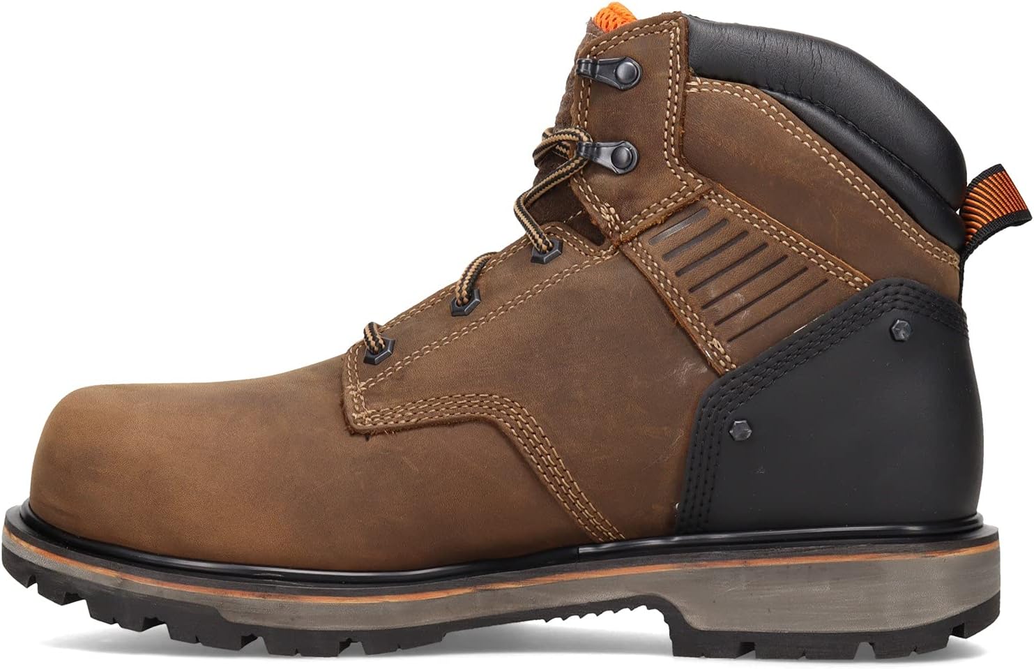 Timberland PRO Unisex-Adult Ballast 6 дюймов рабочие ботинки с композитным защитным носком, Mocha Brown — фото 4