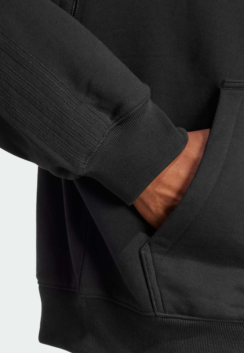 Толстовка на молнии adidas Originals, черный — фото 4