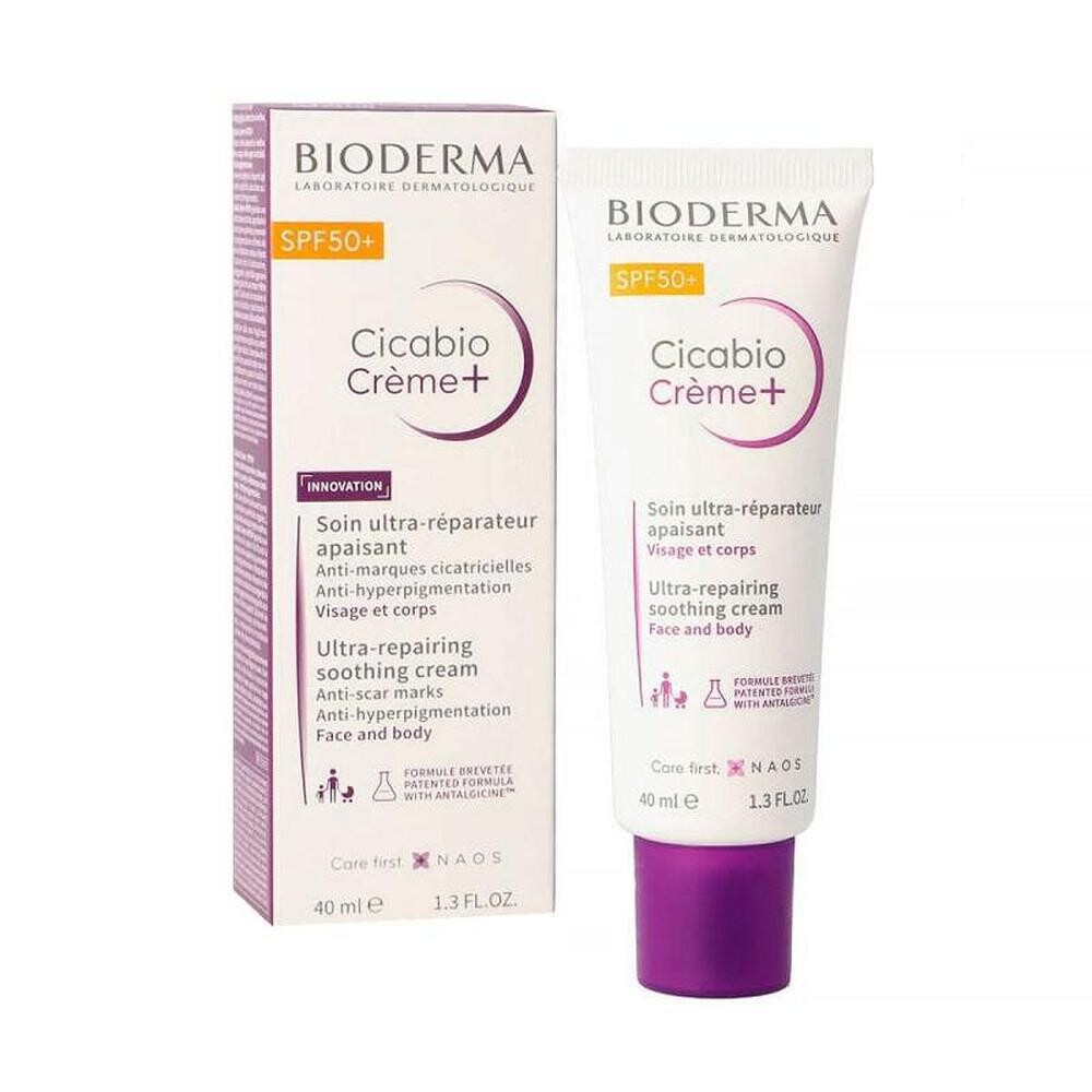 

Крем успокаивающий Bioderma Cicabio SPF50, 40 мл