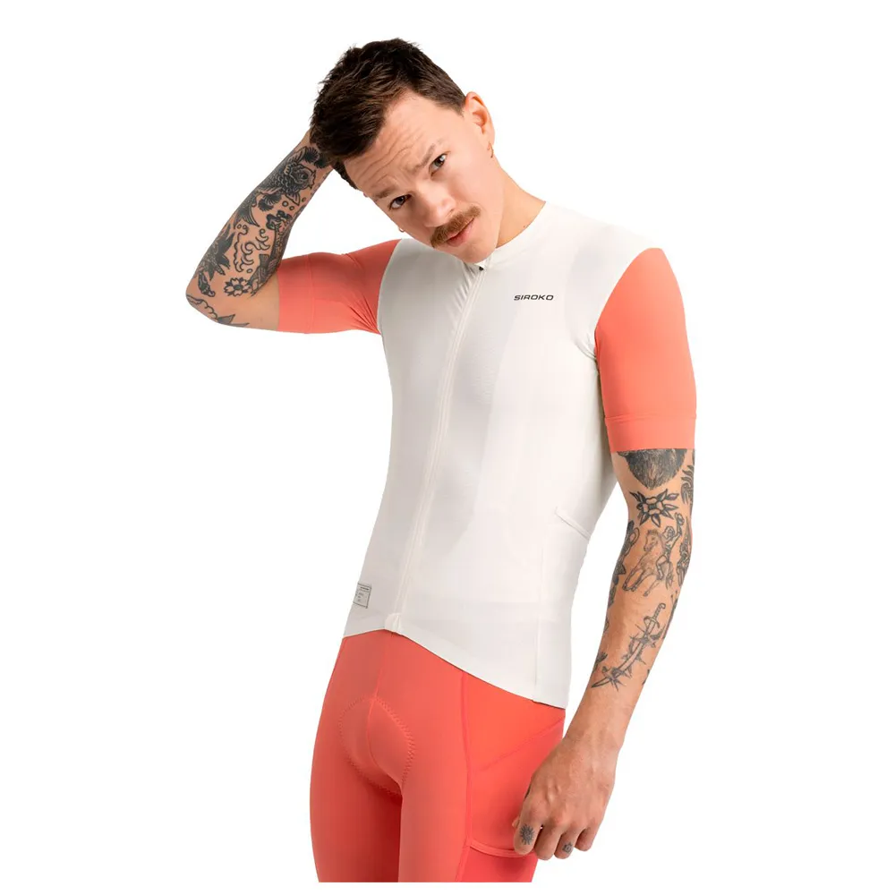 

Джерси с коротким рукавом Siroko GM2 Gravitas, белый