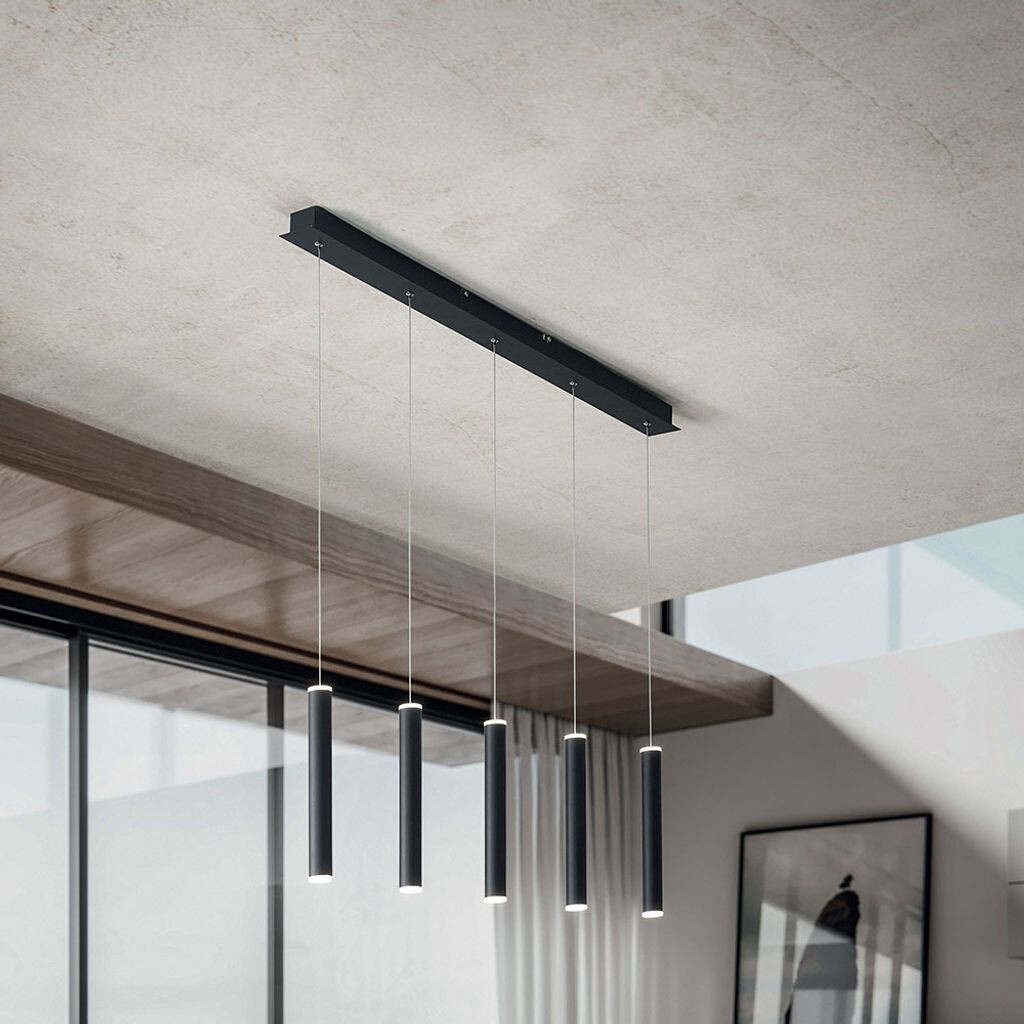 

Fabas Luce Prado светодиодный металлический подвесной светильник черный