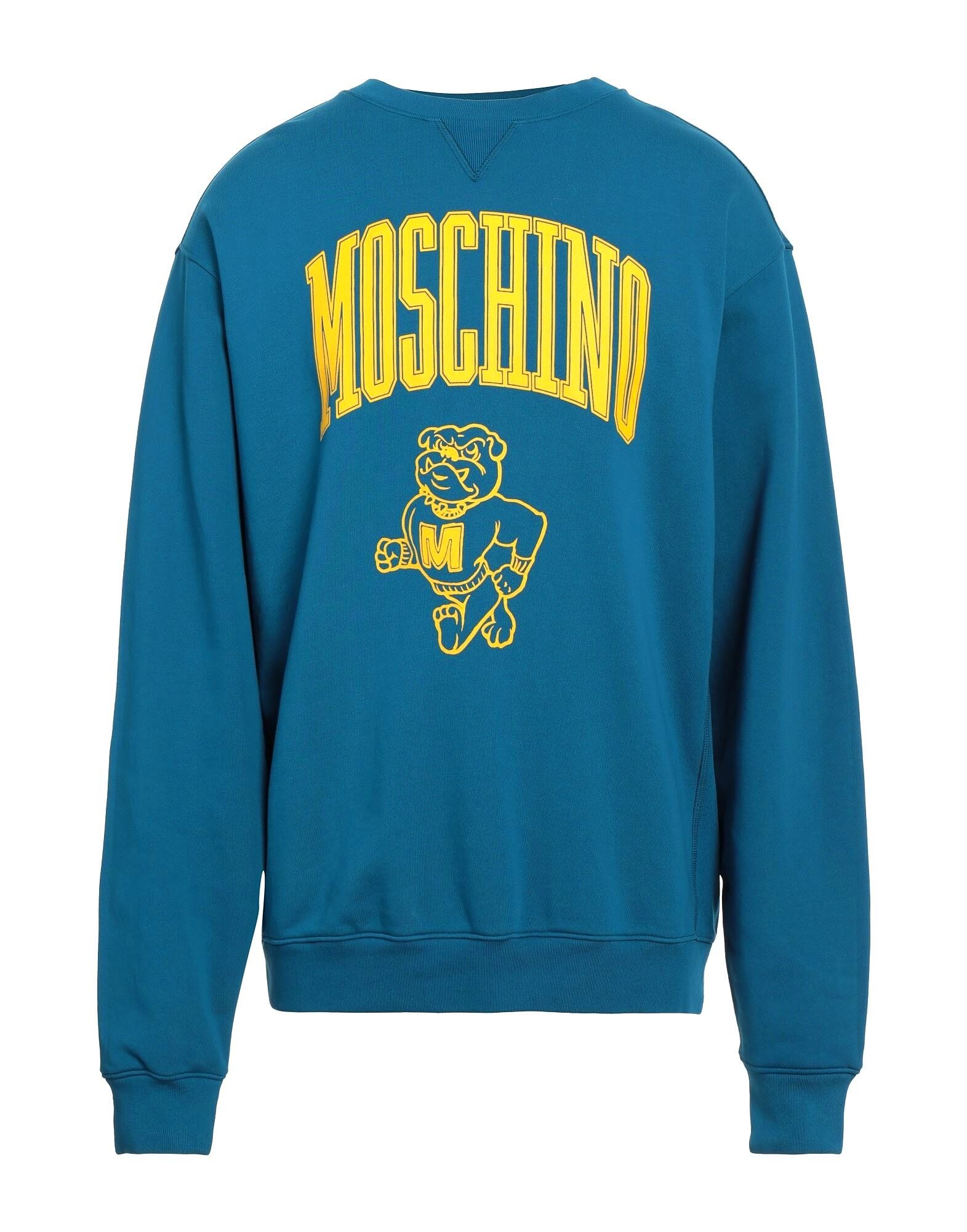 

Толстовка Couture Moschino, глубокий бирюзовый