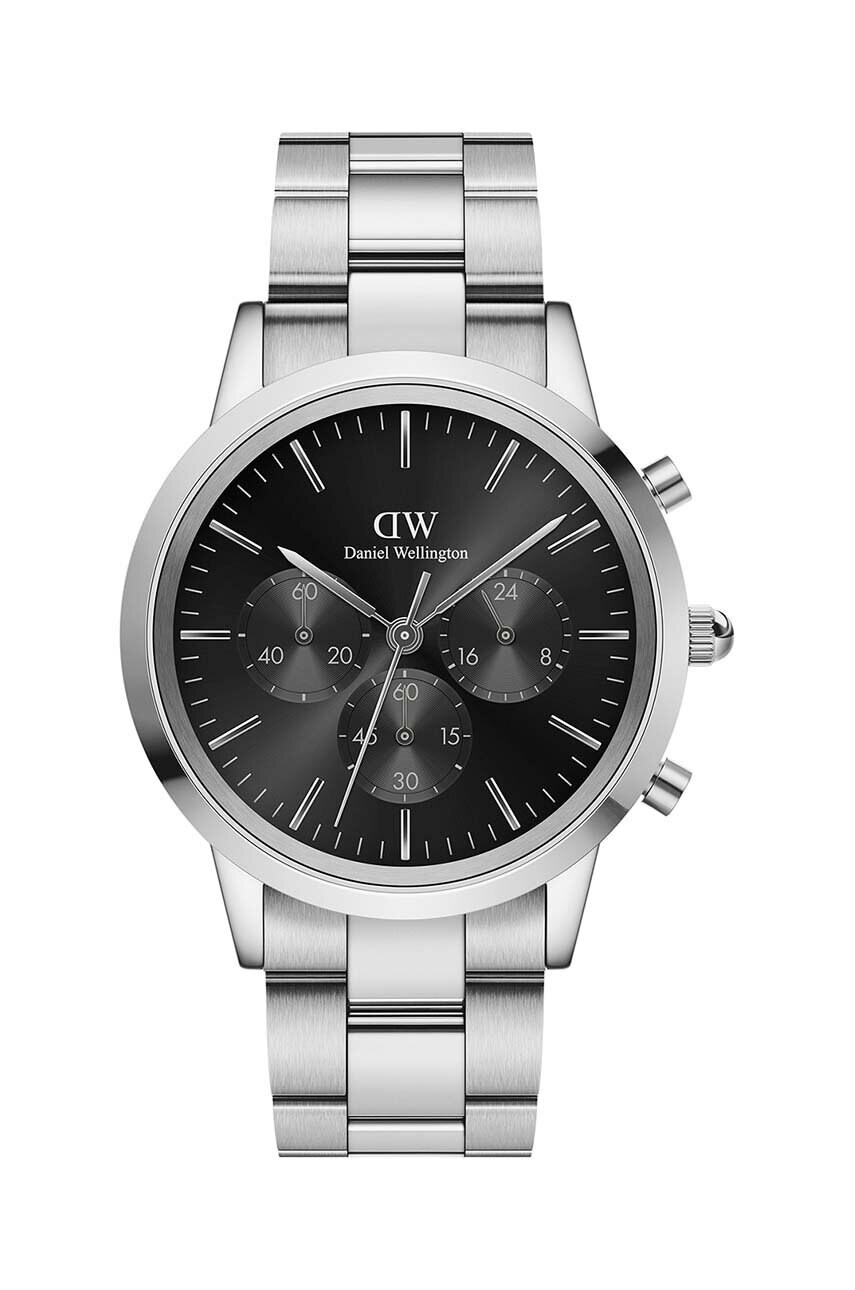 

Легендарные часы-хронограф Daniel Wellington, серебряный