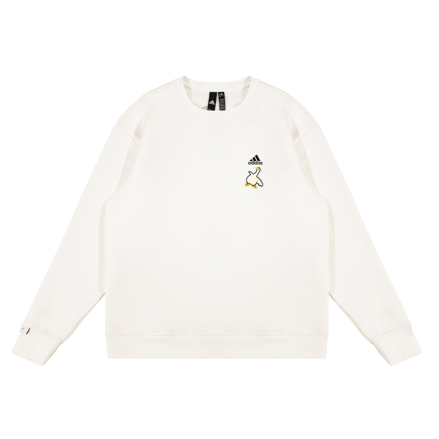 

Adidas Толстовки LABEL, унисекс, белые, с круглым вырезом, средней толщины, стандартного размера