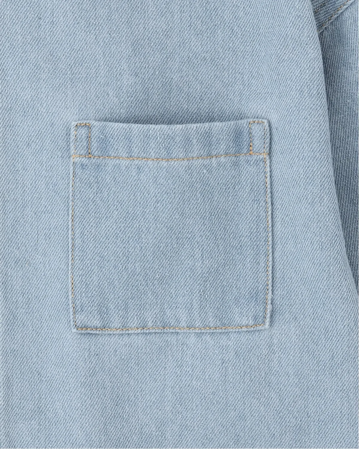 Детская джинсовка с нашивкой Xlarge Kids Patch Logo Blue — фото 4