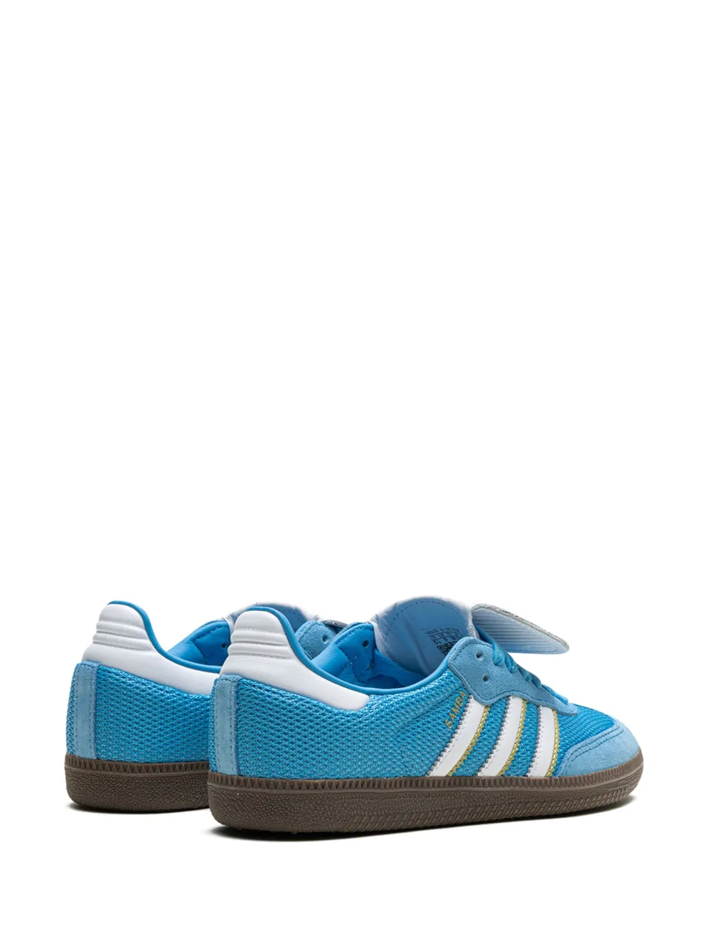 Кроссовки Samba Lt Blue Burst Adidas, синий — фото 3