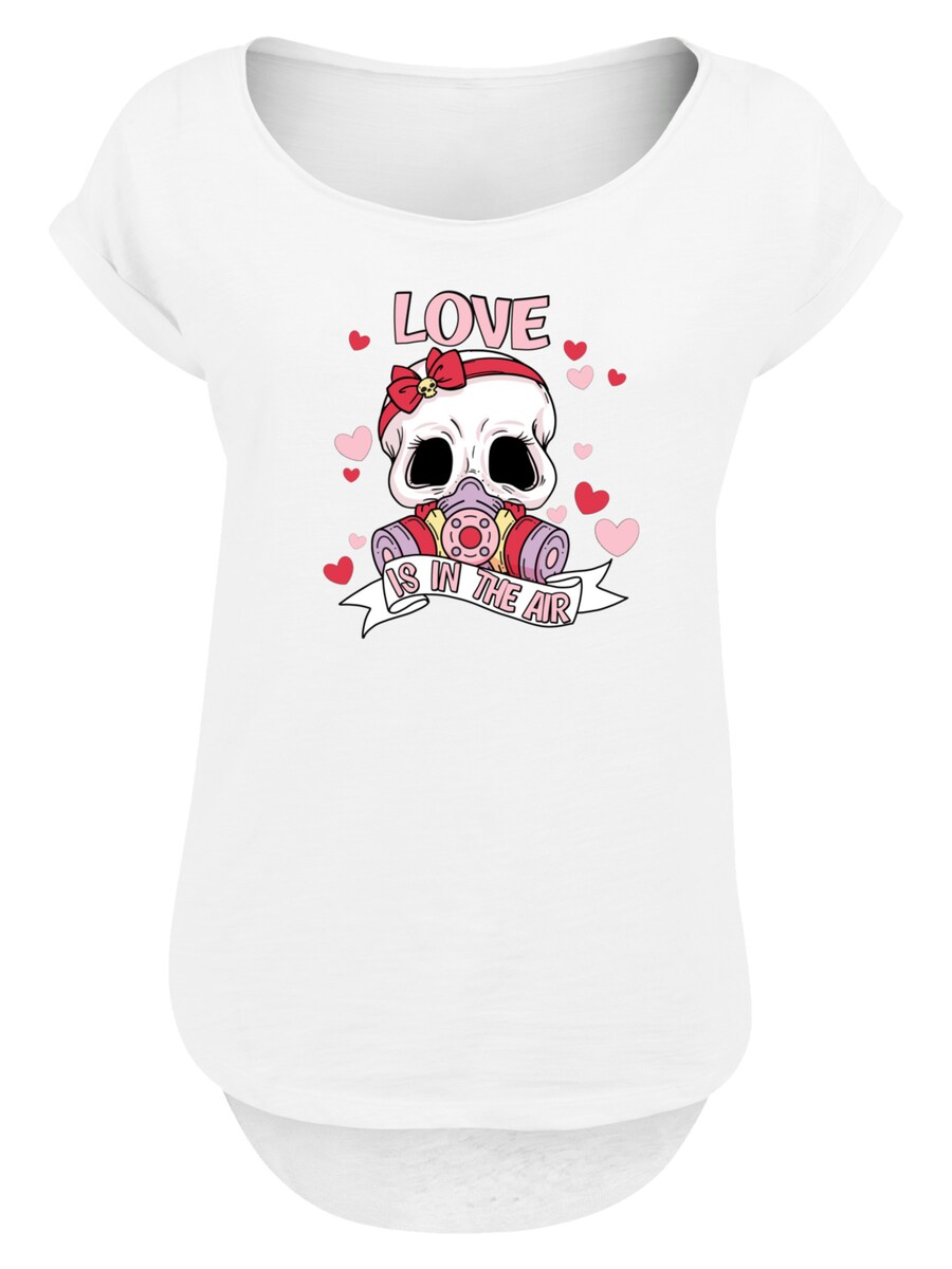 

Рубашка F4NT4STIC Anti Valentinstag Love Is In The Air, белый