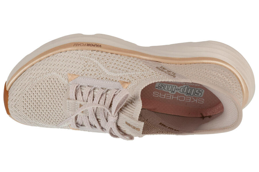 Кроссовки Skechers модель Slip-ins Dlux Vapor Evening цвет бежевый — фото 3