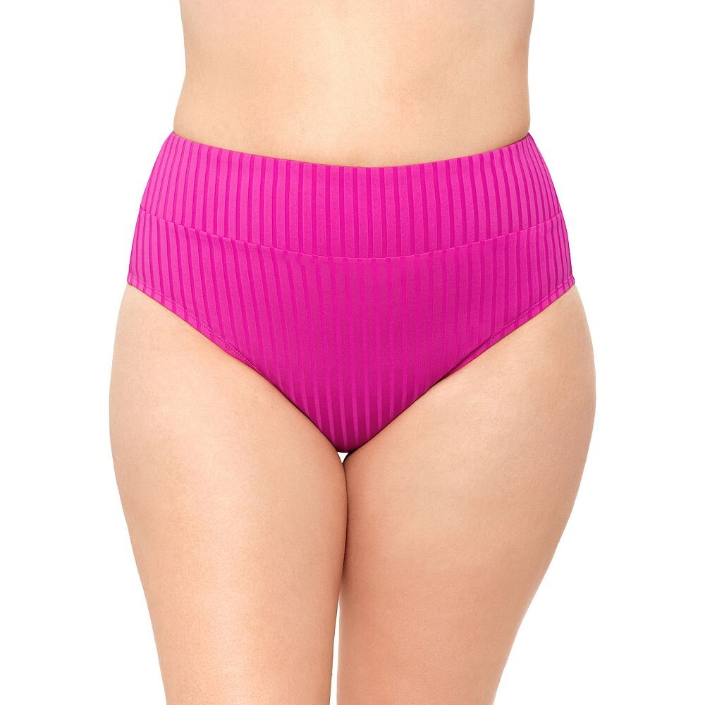 

Женские плавки S3 с гладкими полосками для плавания S3 Swim, цвет Fuchsia Rib