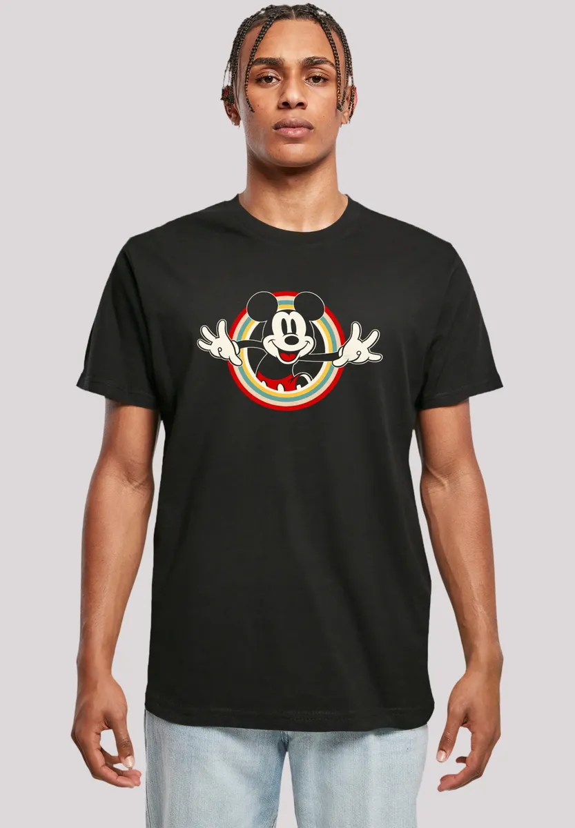 

F4NT4STIC Футболка "Disney Mickey Mouse Hello", премиум качество, черный