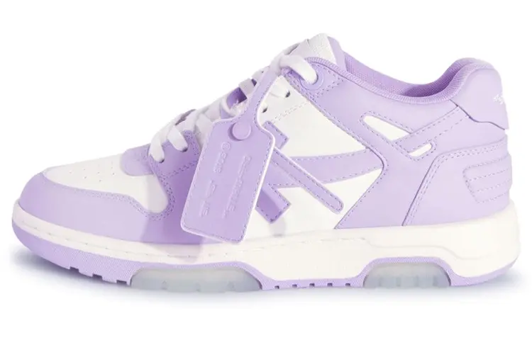 

OFF-WHITE Женская обувь для скейтбординга вне офиса, Lilac Purple/White