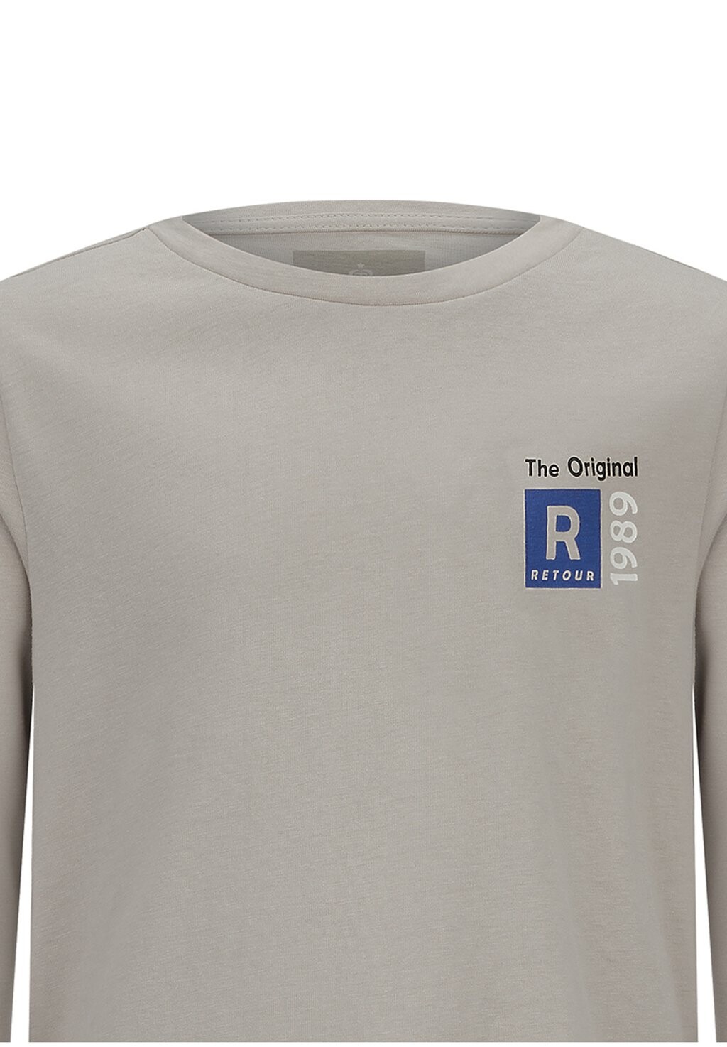 

Топ с длинными рукавами Retour Jeans, светло-серый