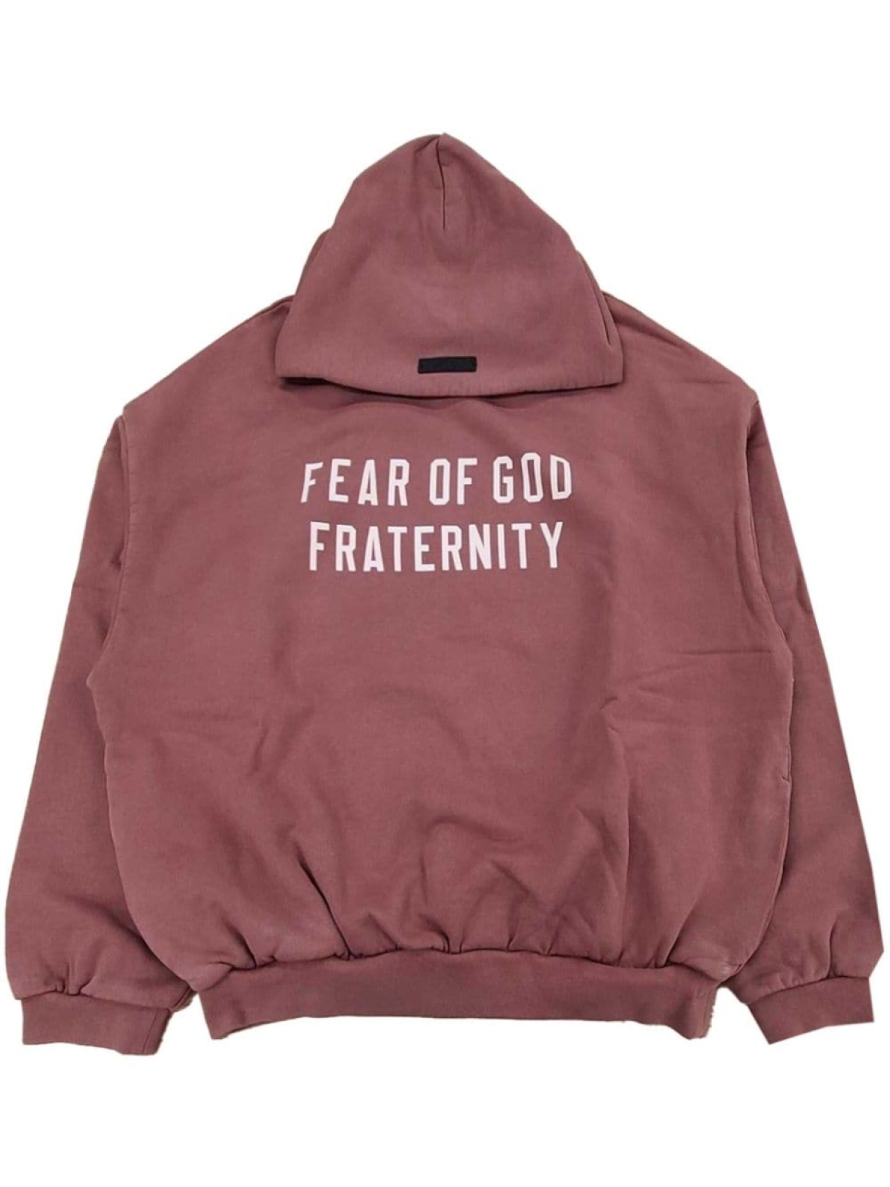 

Толстовка с капюшоном FEAR OF GOD ESSENTIALS с логотипом, розовый