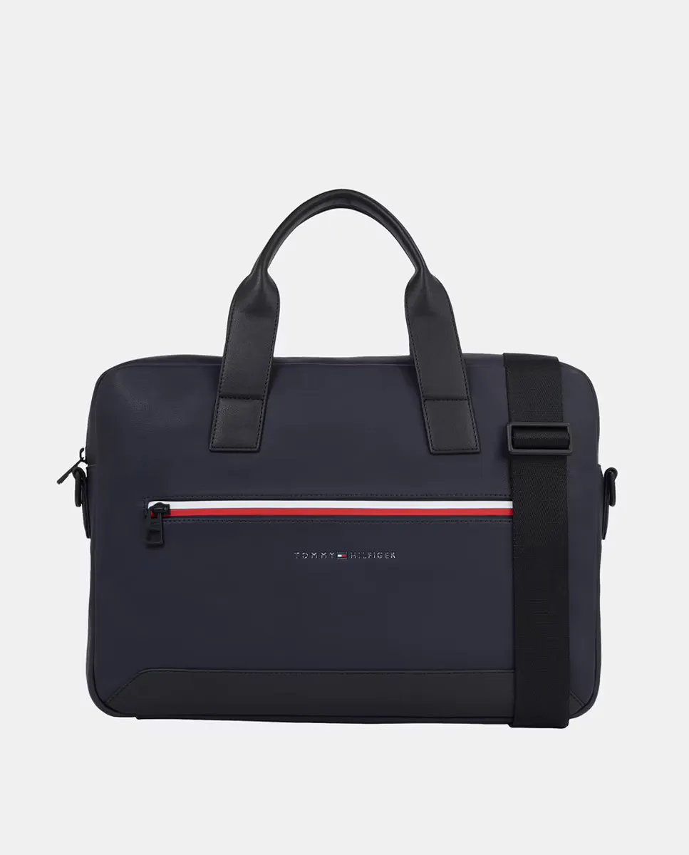 

Незаменимый небольшой чехол для ноутбука Tommy Hilfiger, темно-синий