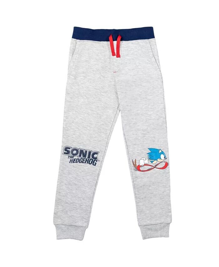 Набор из 2 штанов для мальчиков Sonic The Hedgehog, синий/серый, для малышей, Ребенок Sega, мультиколор — фото 3