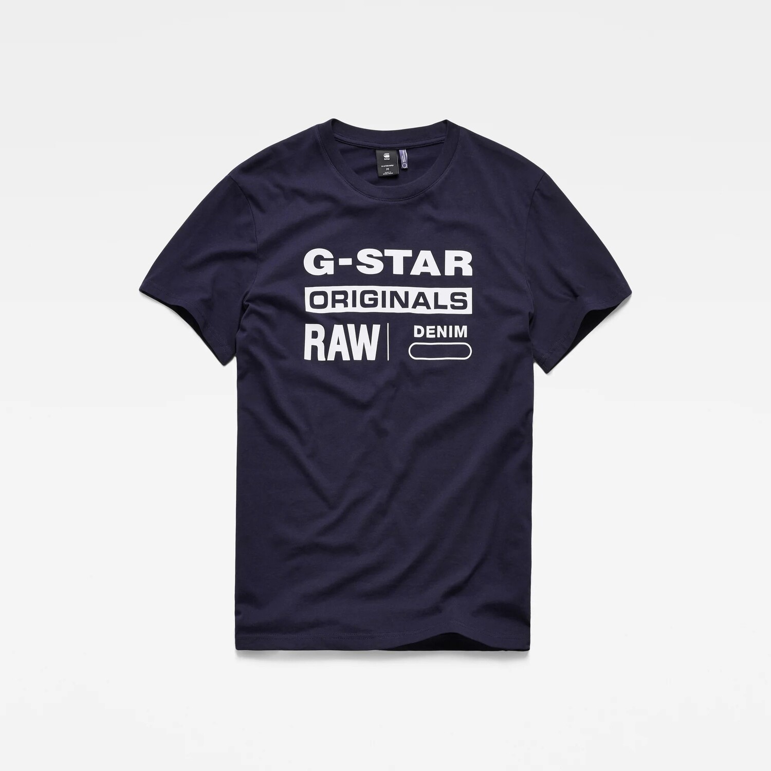 

Футболка с круглым вырезом g star G-Star, синий