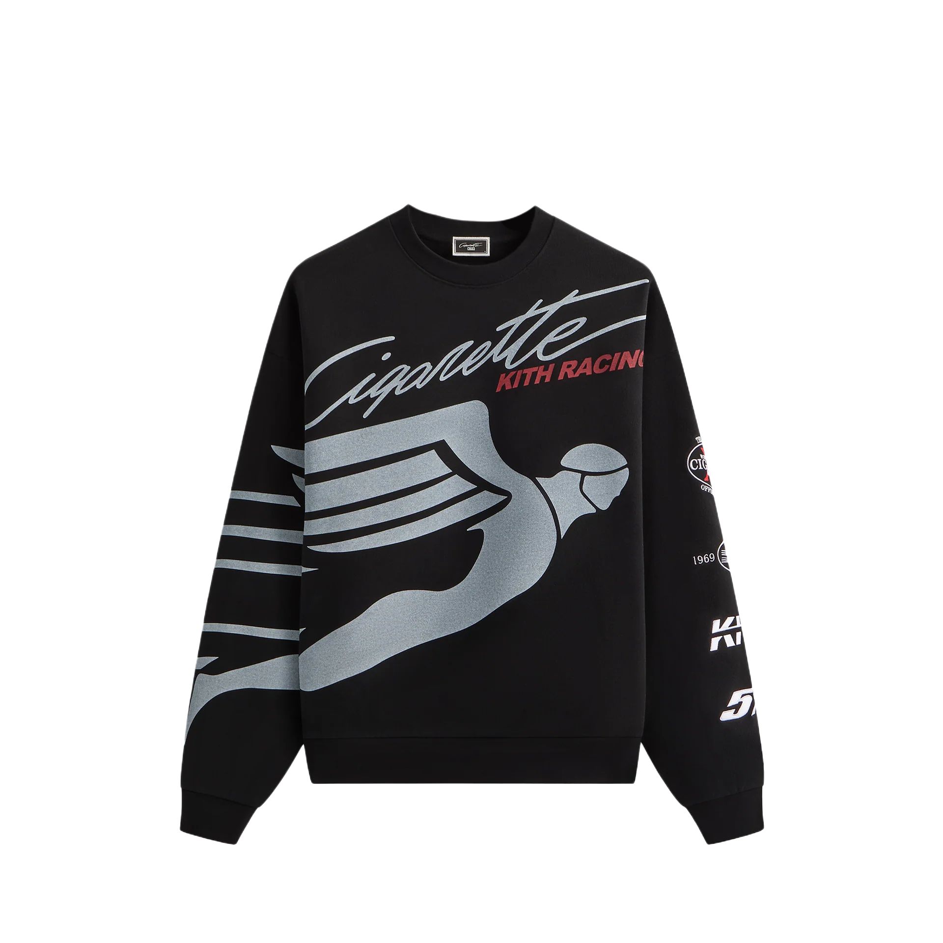 

Толстовка For Cigarette Racing 515 Nelson для мужчин KITH, черный