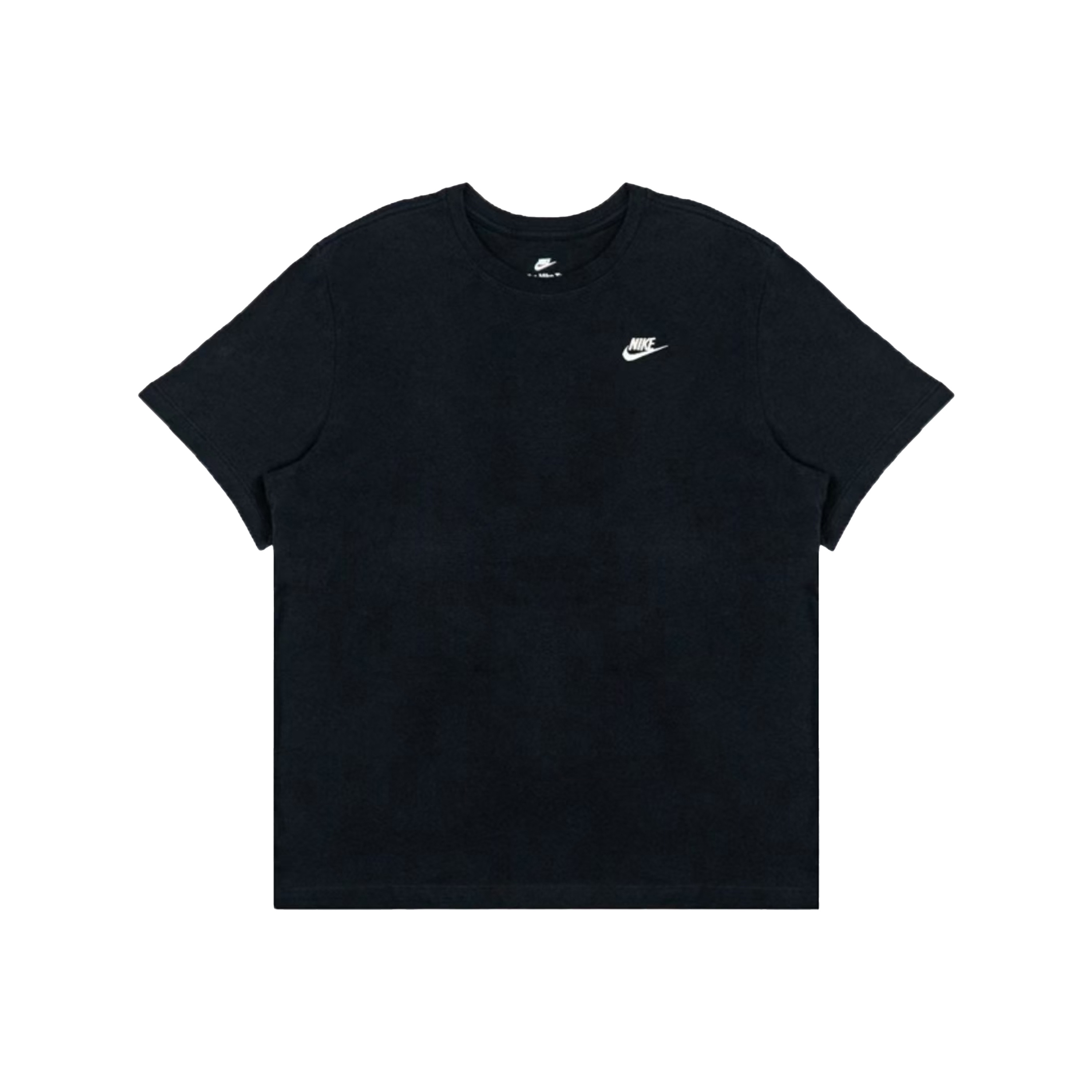 Nike Футболка Swoosh мужская black — фото 4