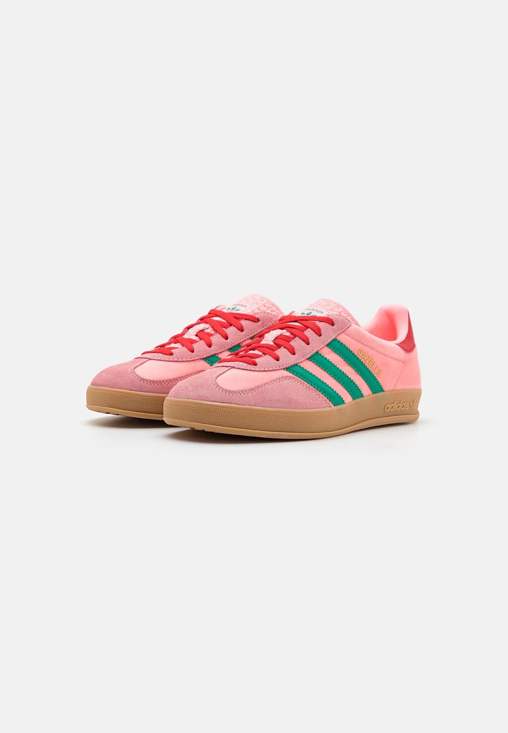 Кроссовки GAZELLE INDOOR adidas Originals, розовый — фото 2