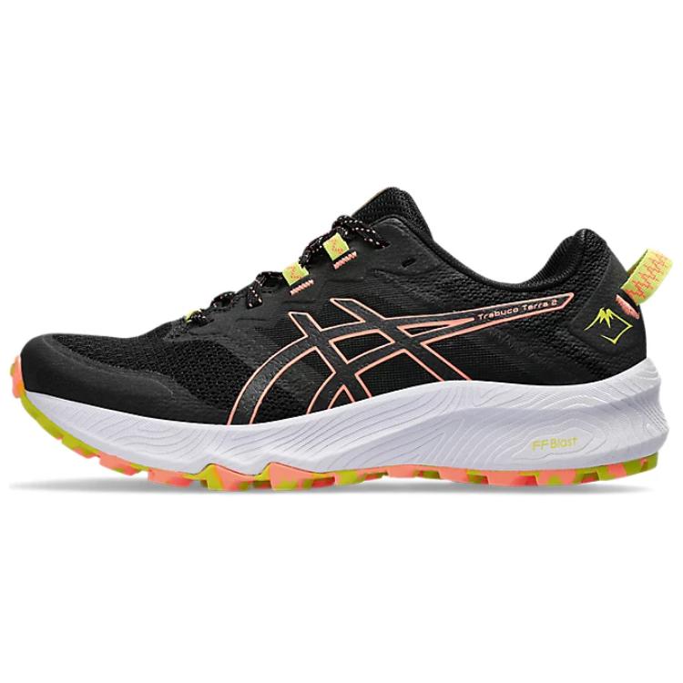 

Кроссовки Asics Women's Trabuco Terra 2 'Black Sun Coral', черный