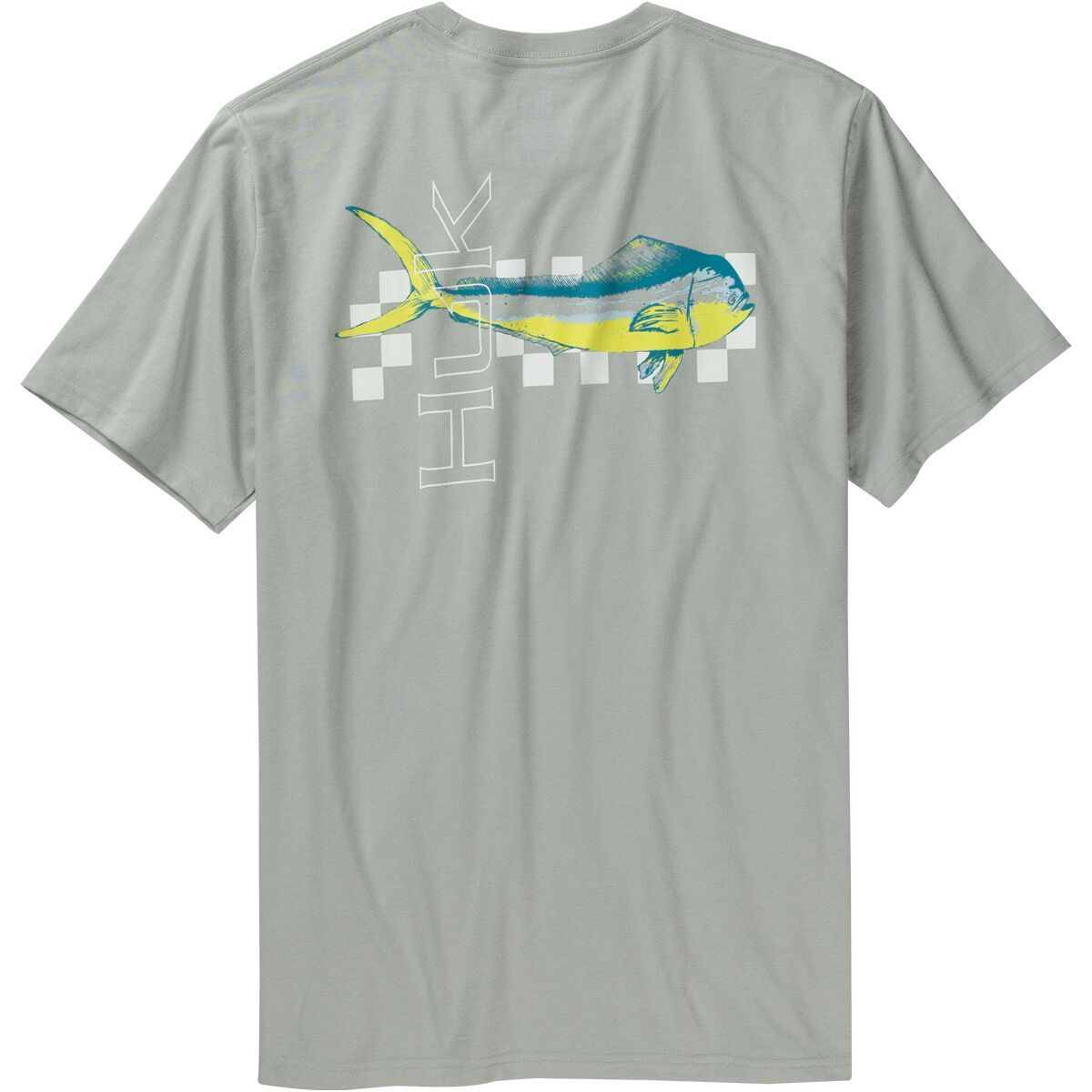 

Футболка Fish racer Huk, цвет harbor mist