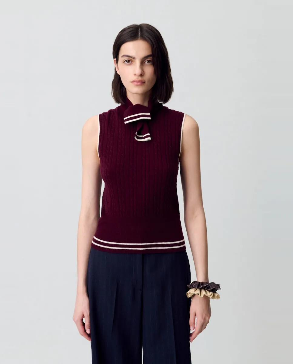 

Женский безрукавный жилет Claudie Pierlot, красный