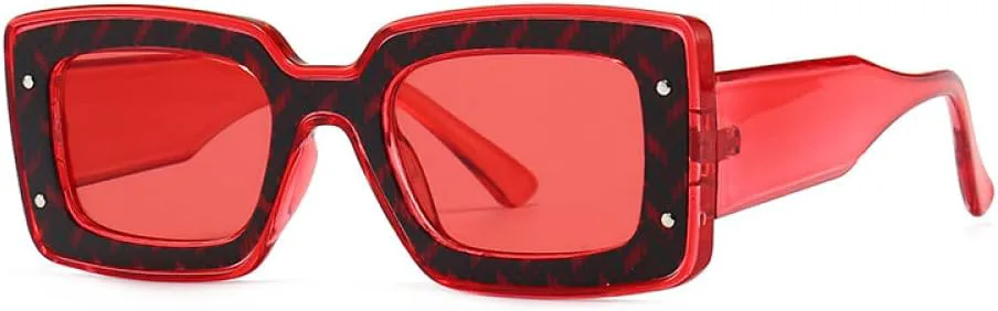 

Солнцезащитные очки MUTYNE Retro для женщин, защита от ультрафиолета UV400, коричневая леопардовая оправа, толстая квадратная форма, стильные летние подарки, 2