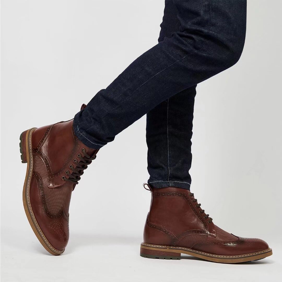 Мужские ботинки Arkbird Chukka из натуральной кожи, классические повседневные ботинки оксфордского стиля — фото 2