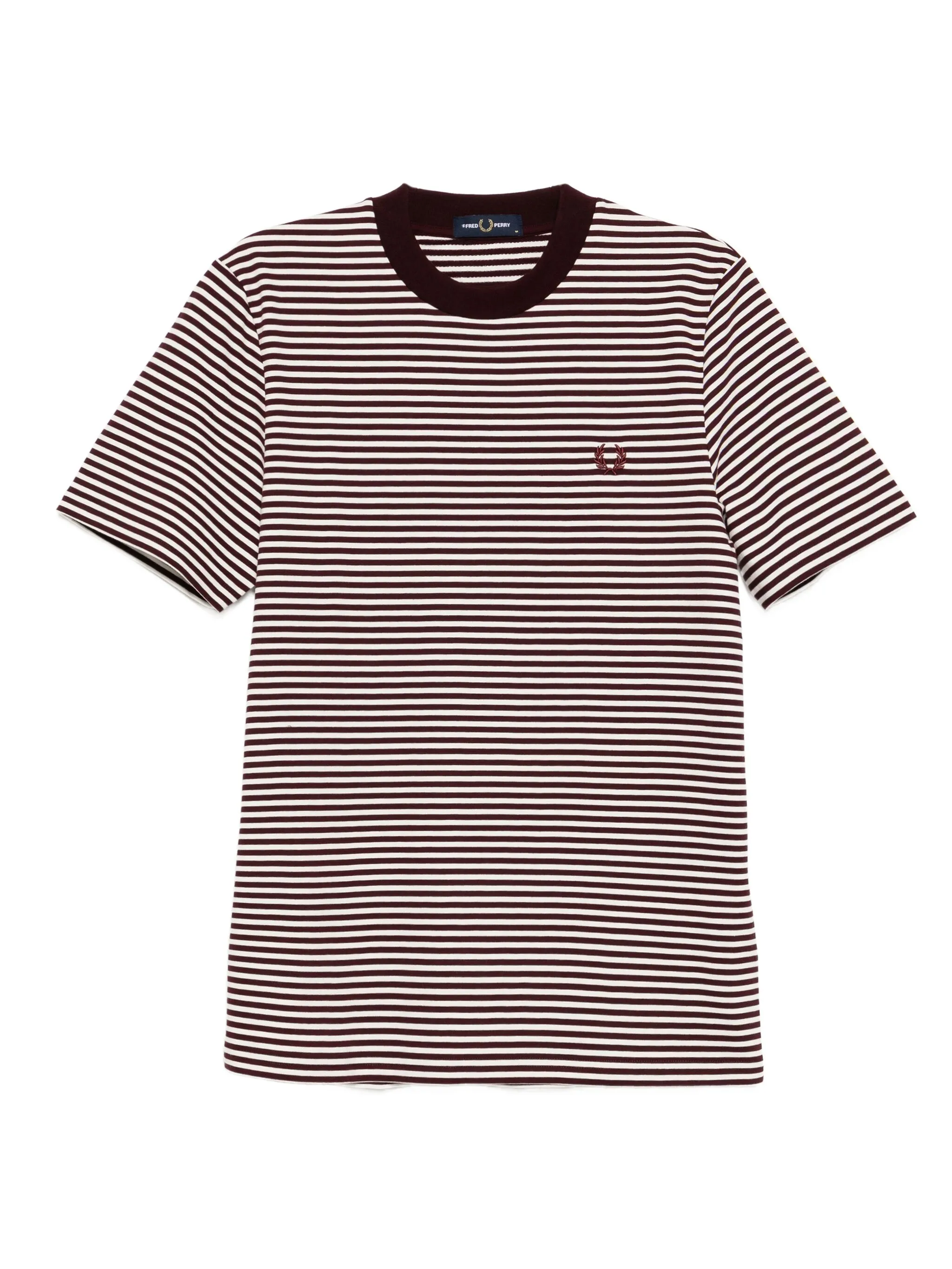 

Футболка с вышитым логотипом Fred Perry, красный