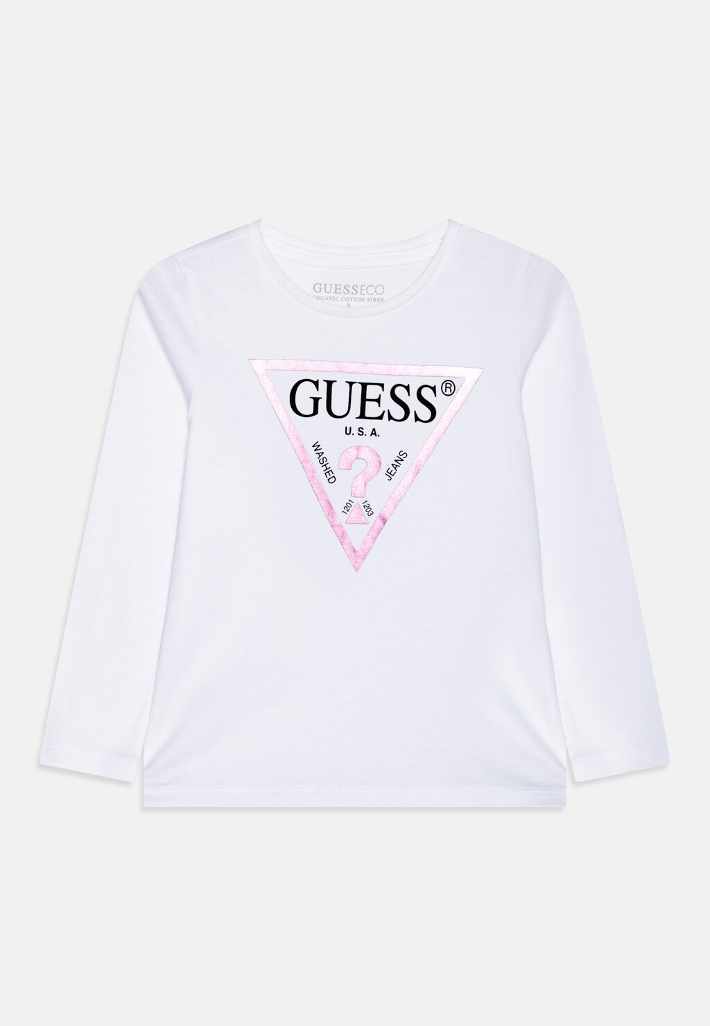 Рубашка с длинным рукавом CORE TODDLER KIDS GIRL Guess, белый — фото 3