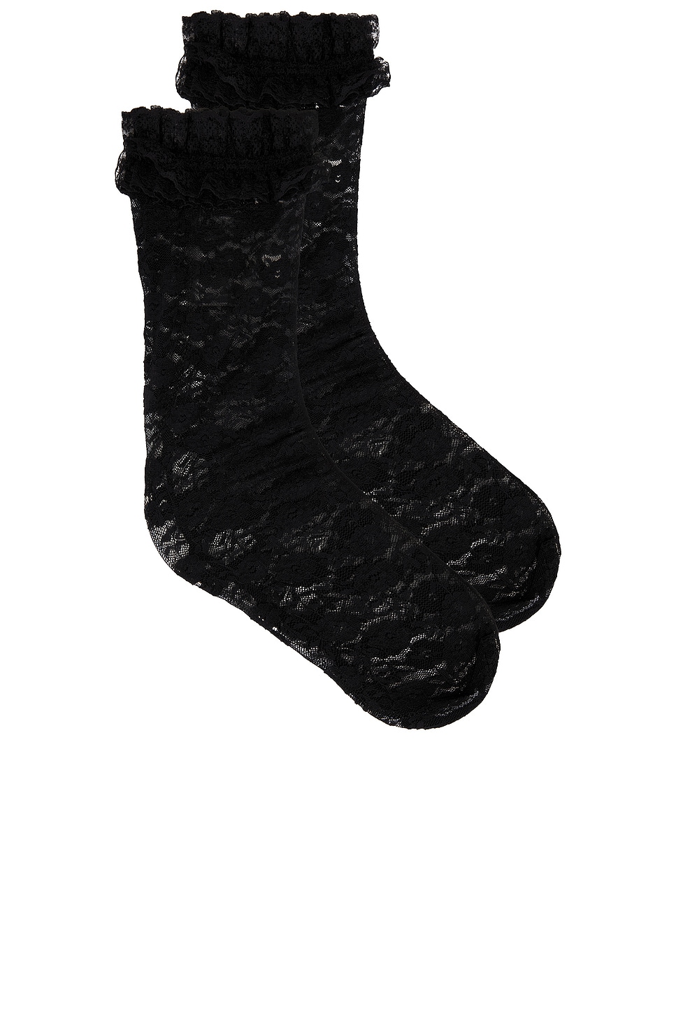 

Кружевные носки X Christopher Kane Self-Portrait, black