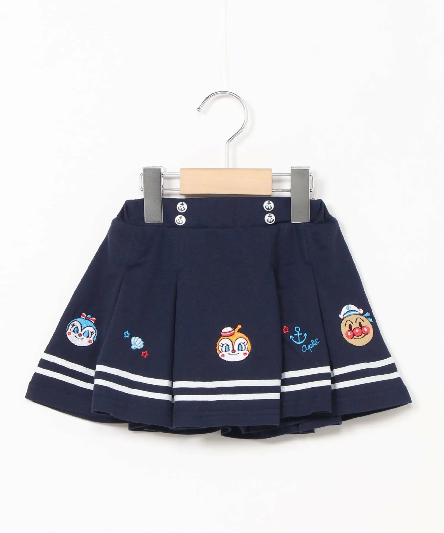 Брюки Детская коллекция ANPANMAN / (K) Морские кюлоты Anpanman Kids Collection, Navy — фото 2