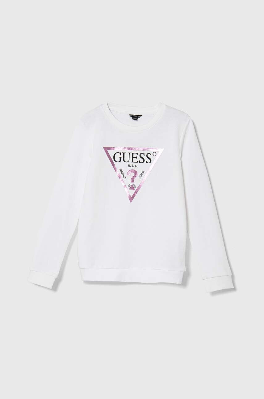 

Хлопковая толстовка Guess для мальчика/девочки, белый