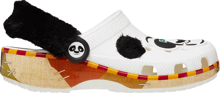 

Кроссовки Kung Fu Panda x Classic Clog Kids 'Po', белый