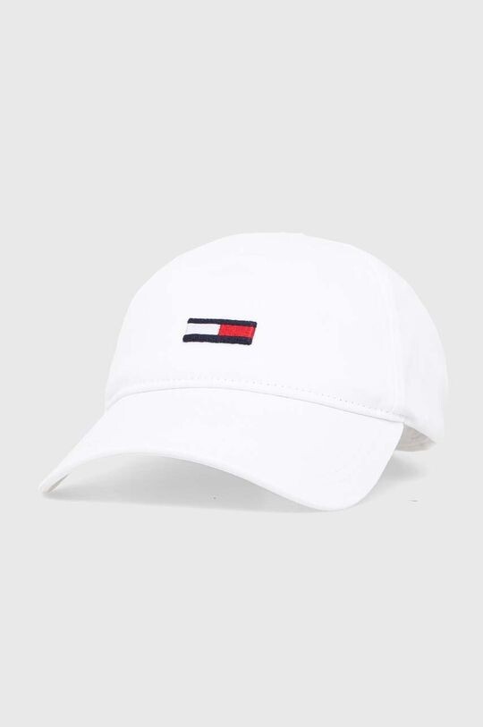 

Хлопковая бейсболка Tommy Jeans, белый