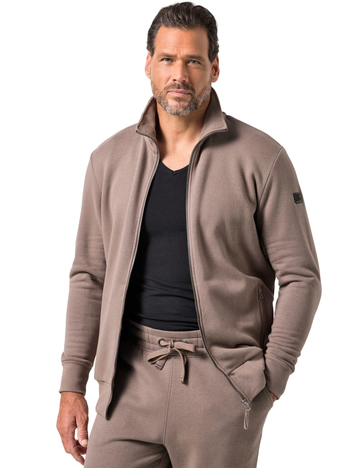 

JP1880 Спортивная куртка нуга-коричневого цвета