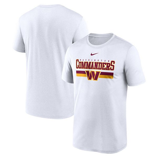 

Мужская белая футболка Washington Commanders Legend Dri-Fit Nike