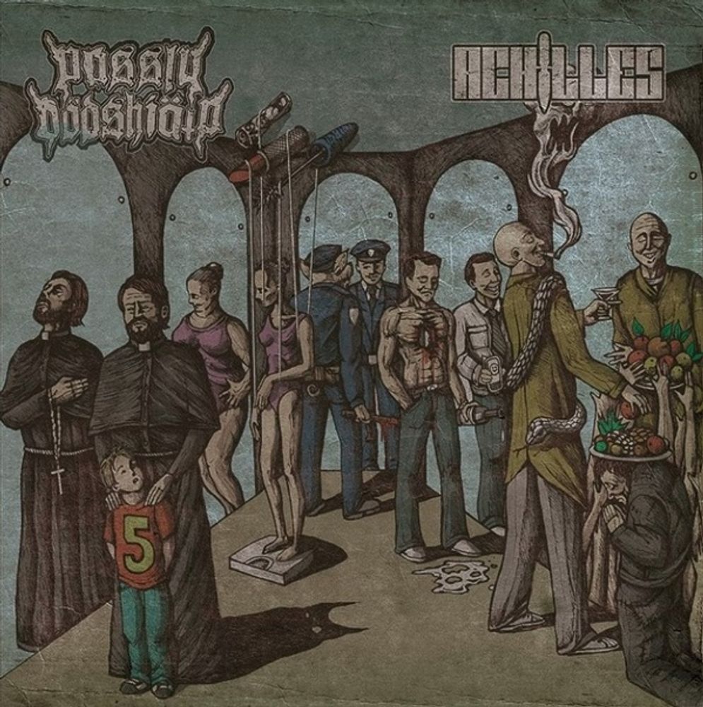 

Виниловая пластинка LP Passiv Dödshjälp / Achilles [Split] - Passiv Dödshjälp, Achilles