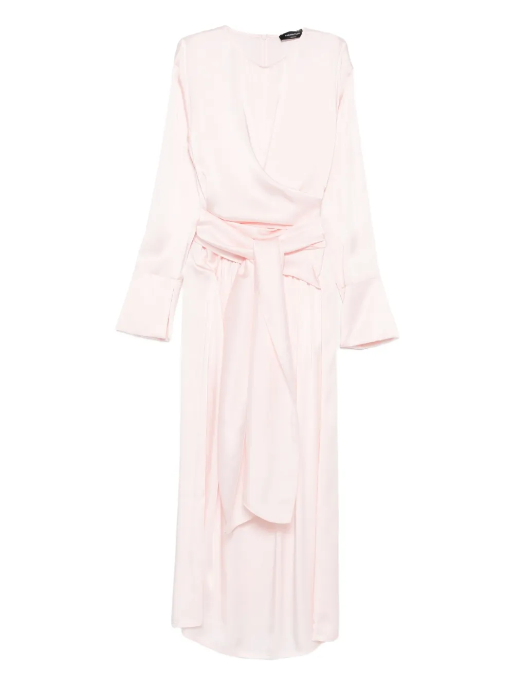 

Платье с поясом Fabiana Filippi, розовый