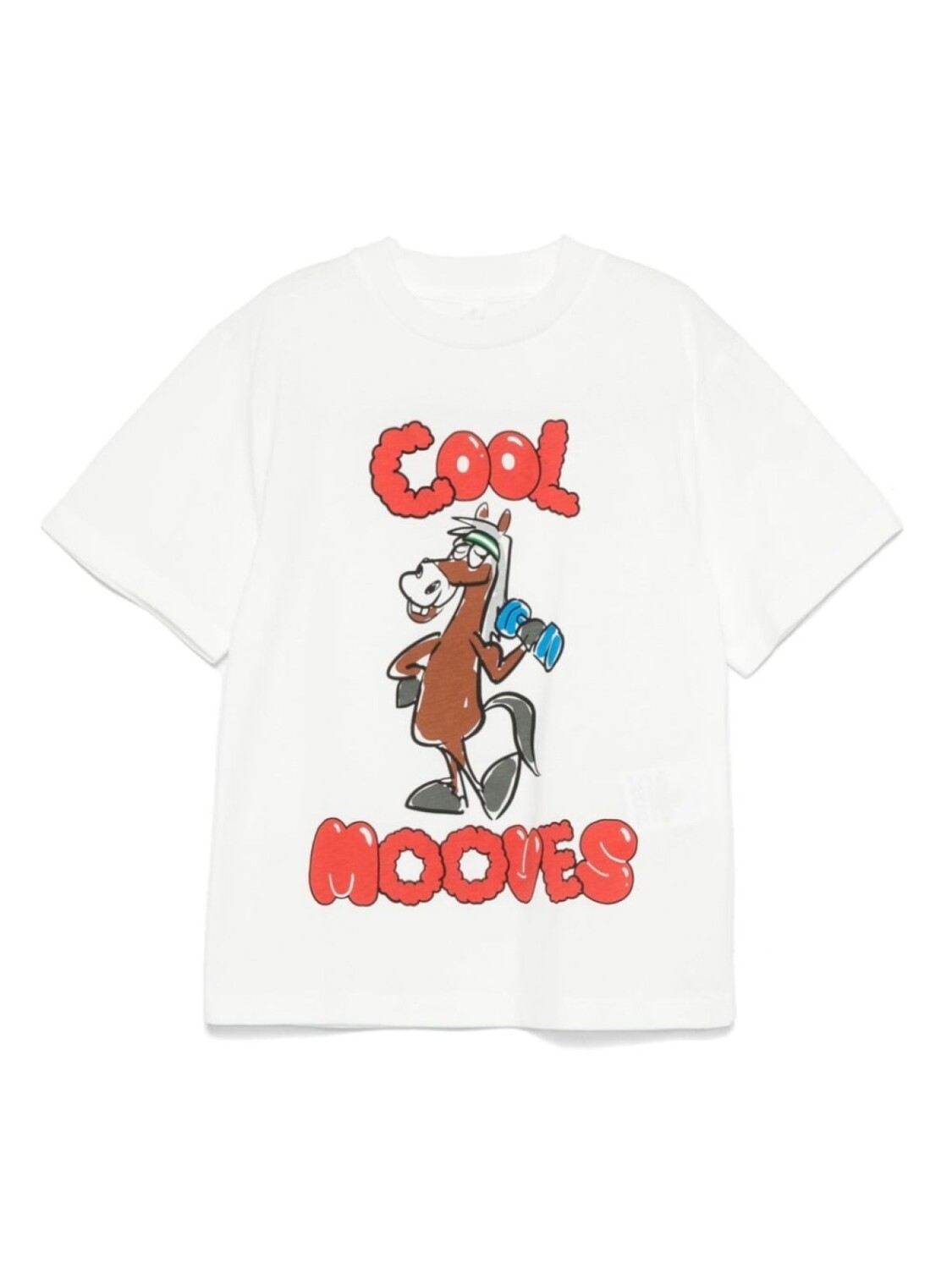 

Детская футболка Stella McCartney с изображением лошади Stella Mccartney Kids, белый