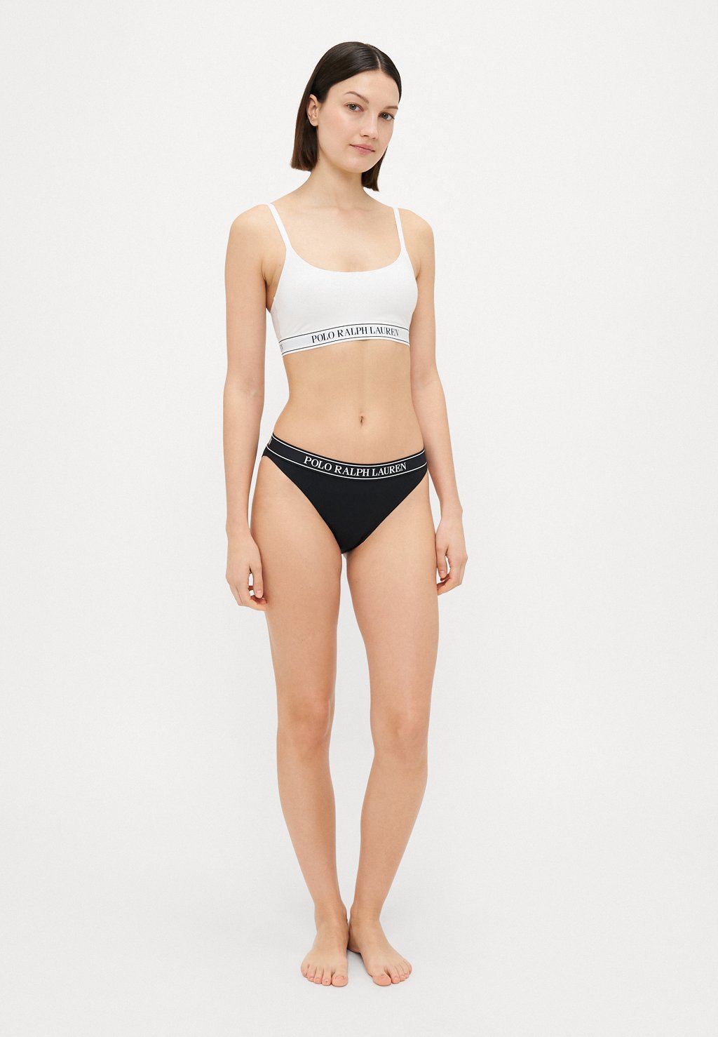Бюстье SCOOP BRALETTE Polo Ralph Lauren, белый — фото 2