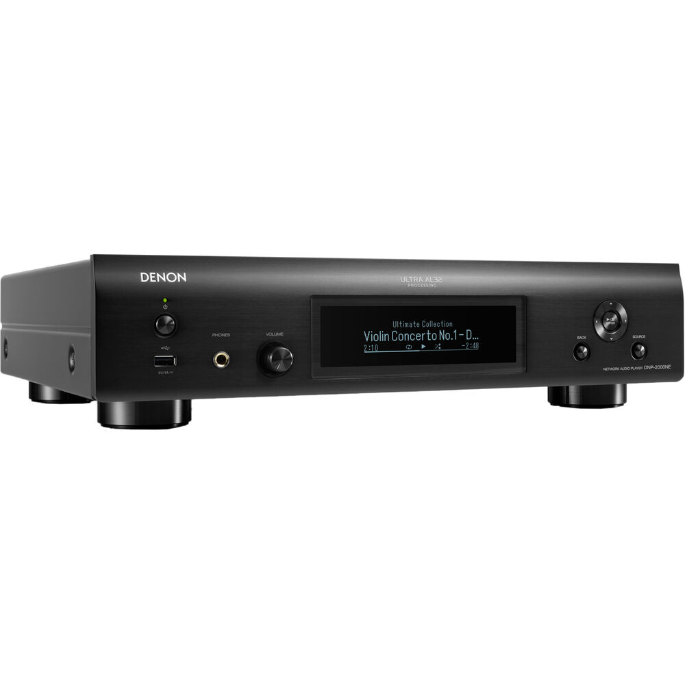 

Denon DNP-2000NE - аудиостример высокого разрешения с ЦАП и HEOS (черный)