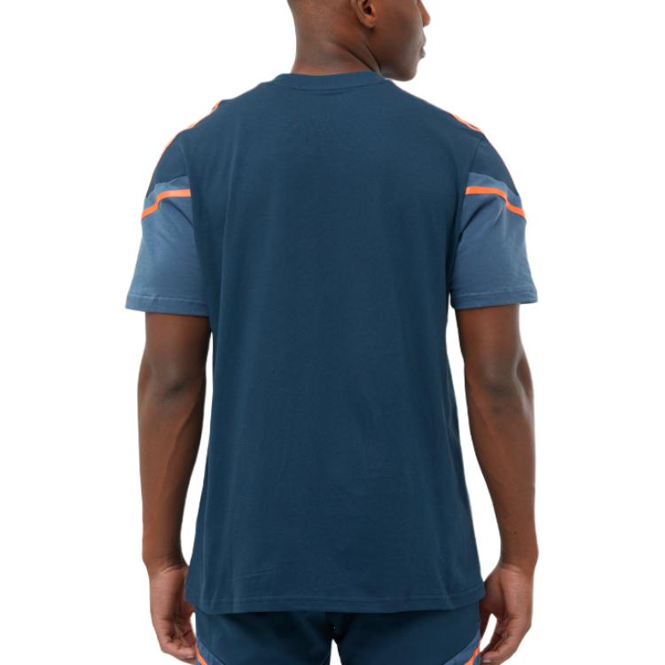 Adidas Футболка Manchester United мужская marine blue — фото 4