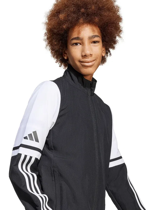 Тренировочная куртка Adidas Performance, черно-белый — фото 3