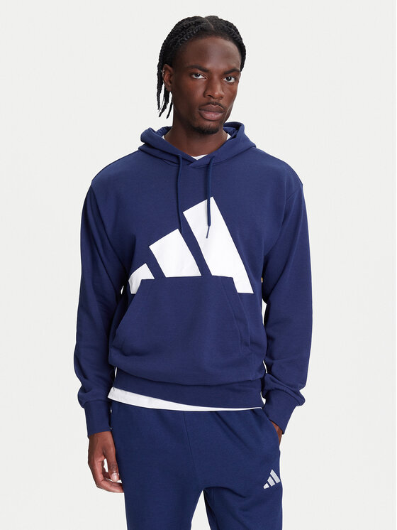 

Толстовка обычного кроя Essentials Big Logo JE8890 Adidas, синий