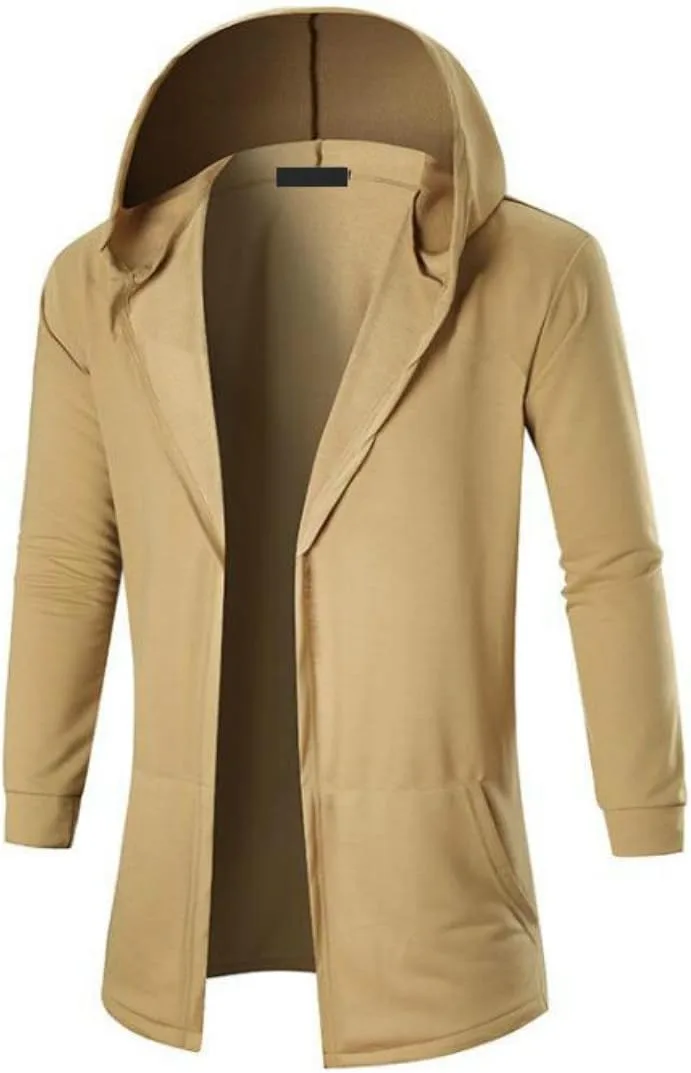

Кардиган с капюшоном Colygamala, длинный рукав, цвет khaki/black
