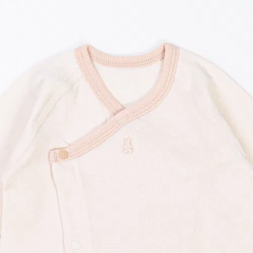 Халат Marlene Negligee Organic Mom для девочек, хлопок, белый — фото 3