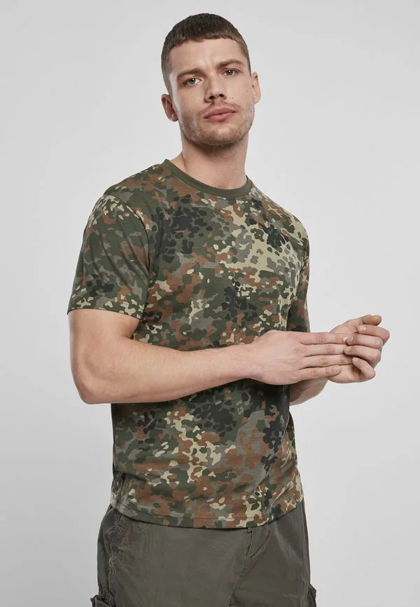Футболка с принтом Brandit, Flecktarn