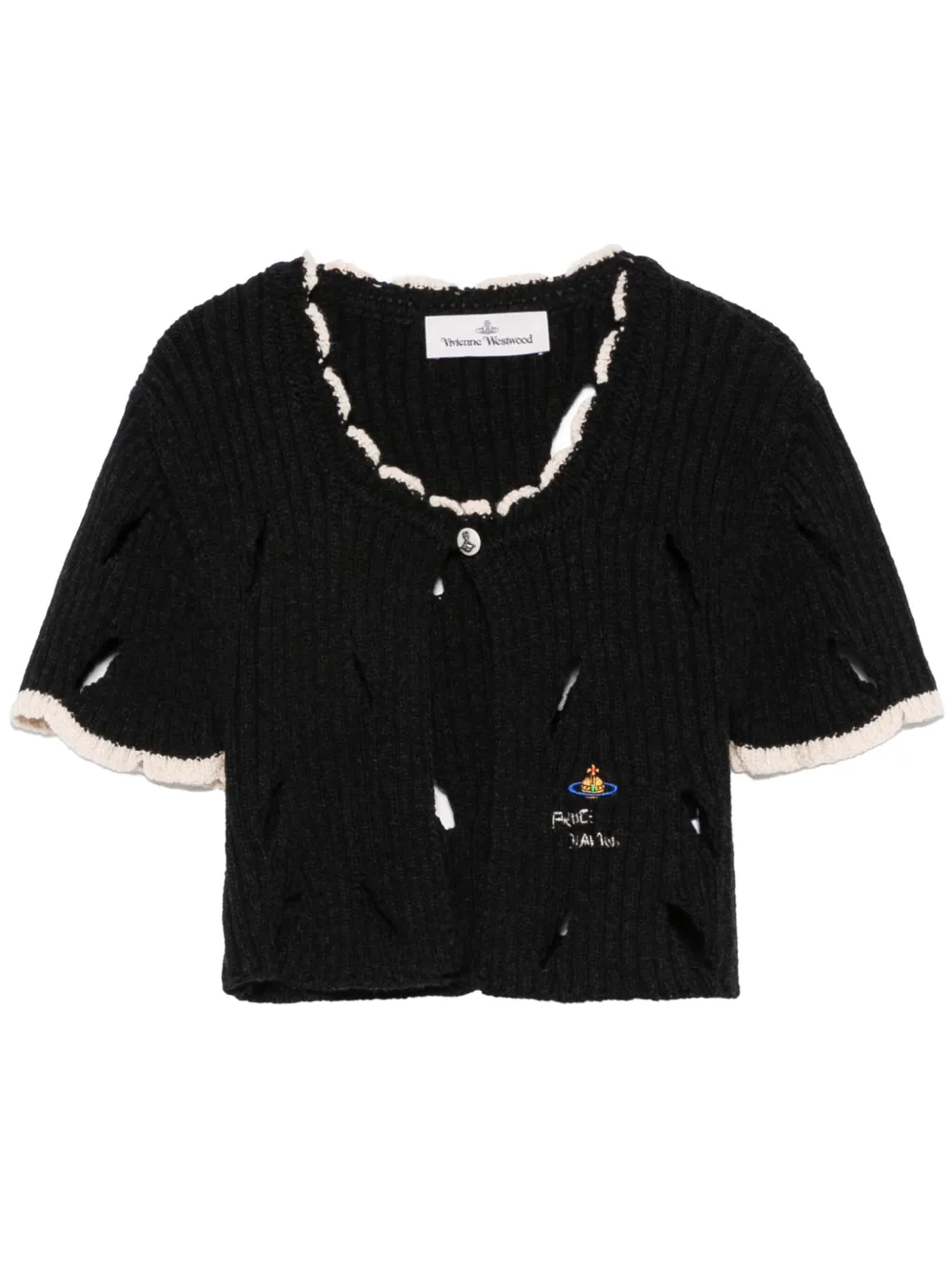 

Кардиган Slash Vivienne Westwood, серый