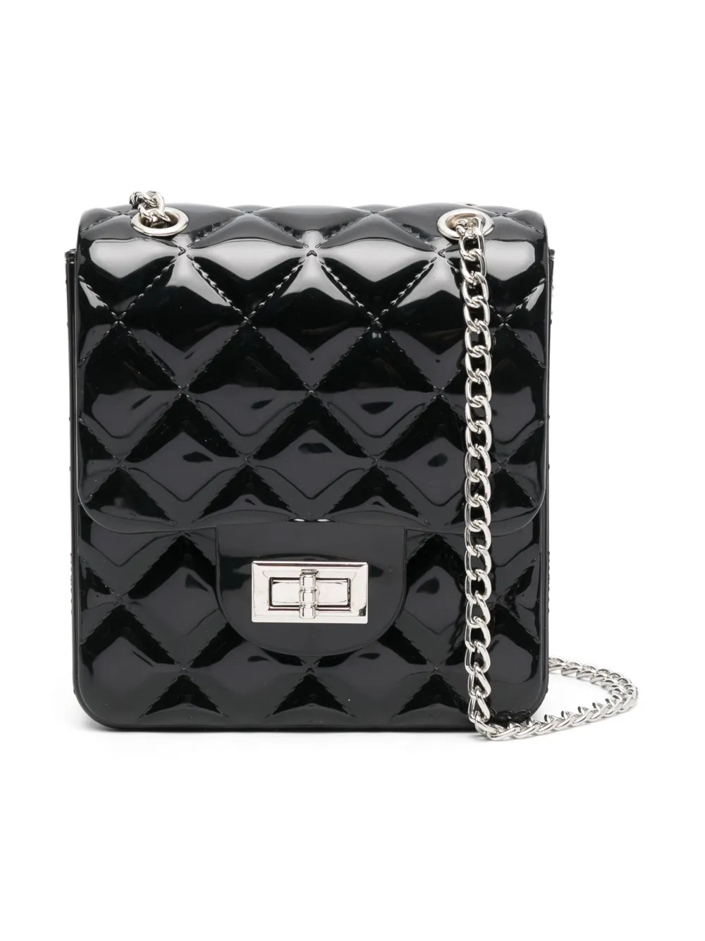 

Стеганая сумка на плечо Monnalisa, черный